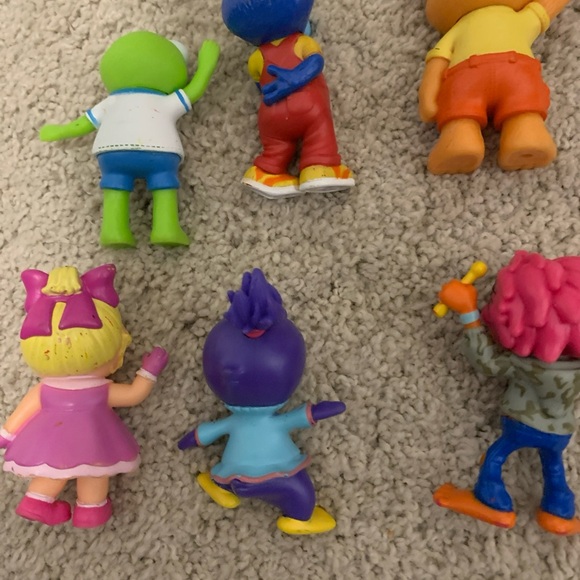 Muppet Babies Figures Lot Of 6, Kermit, Piggy, Gonzo, Fozzie, Animal, Summer - Picture 7 of 10